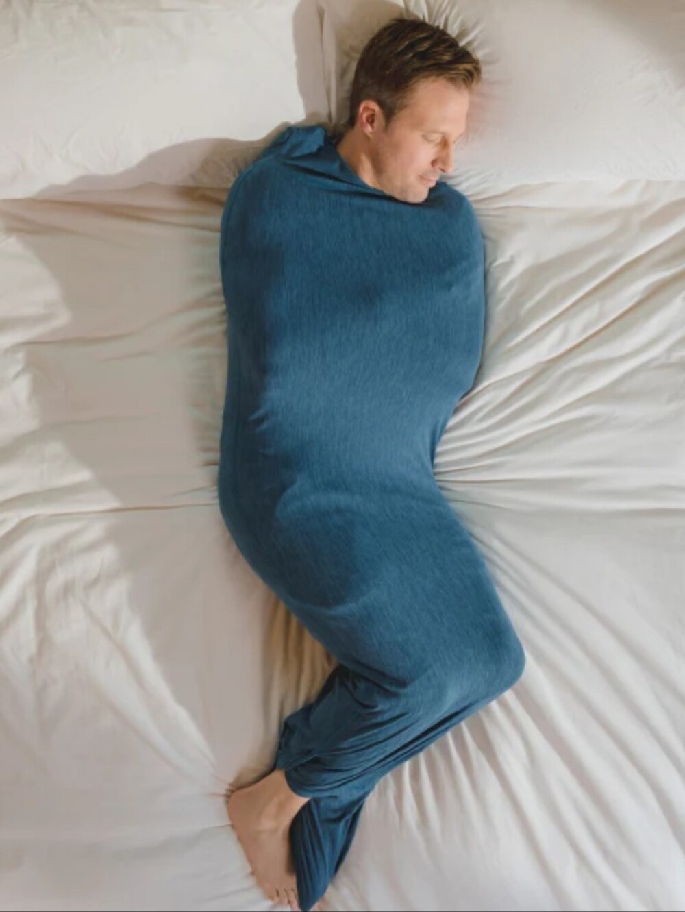 Hug Sleep Adult Unisex Compression Sleep Pod Turquoise Size Medium